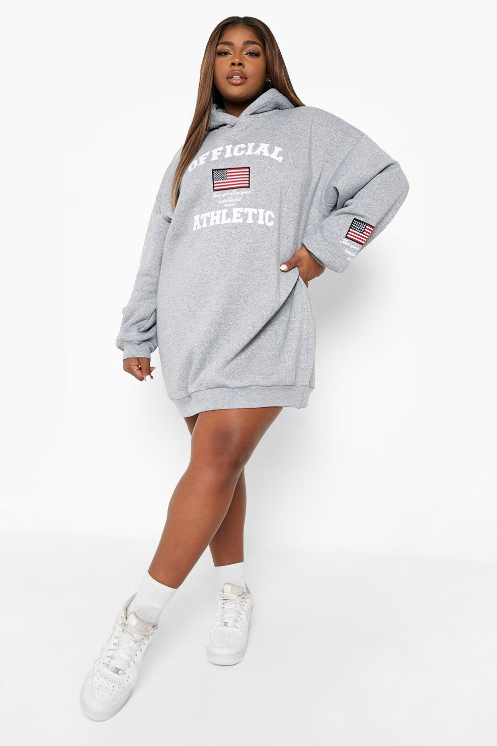 Oversized champion store sweatshirt dress